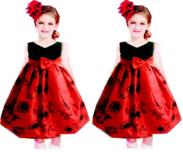 アメリカペロア植毛薔薇ドレス 子供服通販エレナ