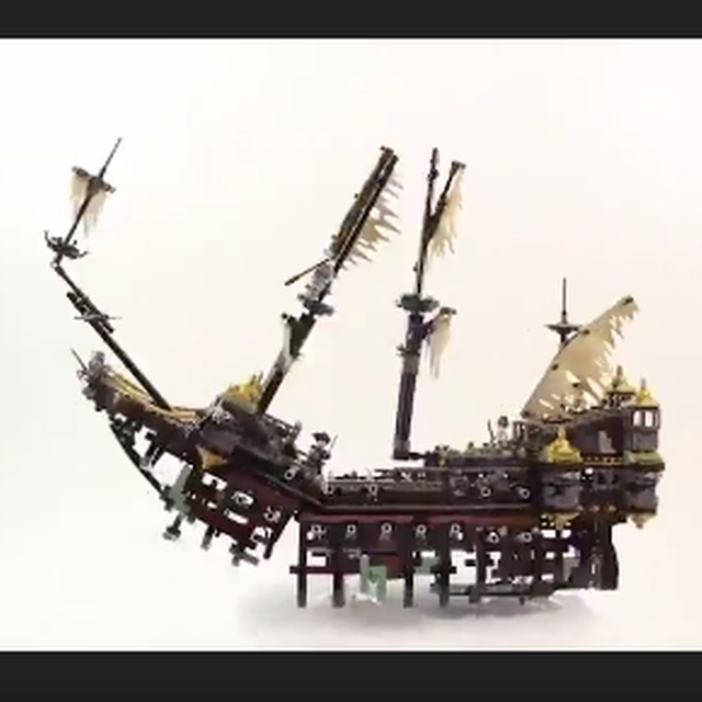 レゴ互換 パイレーツ オブ カリビアン サイレントメアリー号 海賊船 ミニフィグ付き Happy Hobby あなたのベストが見つかるお店