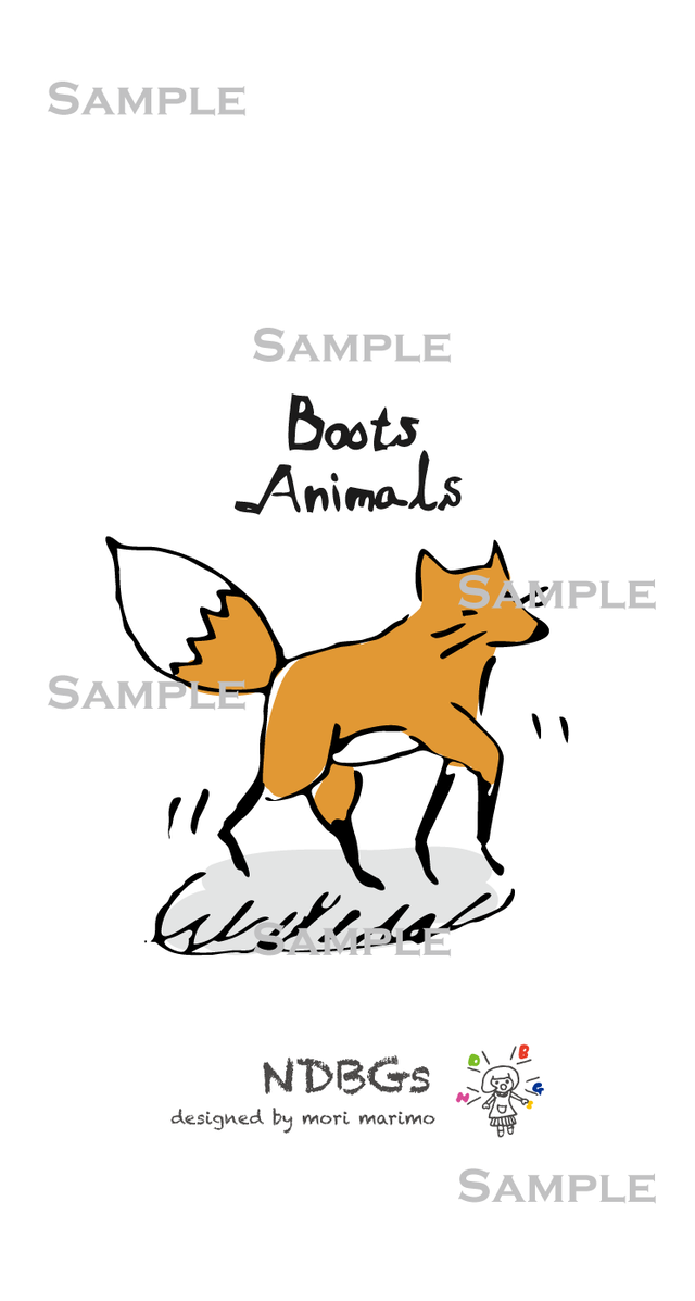 Boots Animals 壁紙 キツネさん Ndbgs