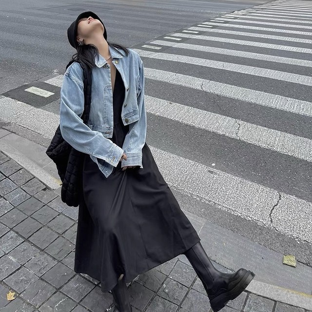 jeans design short jacket