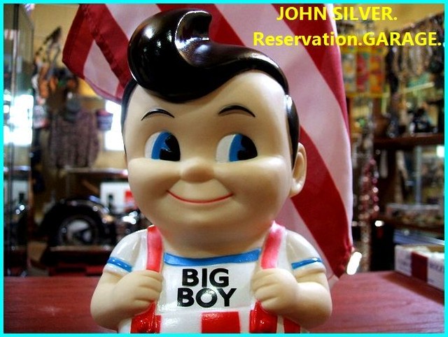 Big Boy ビッグボーイ Bigboy Fatboy ボビー君 貯金箱 Bank アメリカン 雑貨 John Silver ジョンシルバー