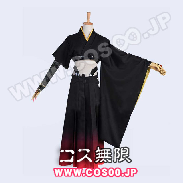 刀剣乱舞風 静形薙刀 戦闘服風 コスプレ衣装 女l Cos00