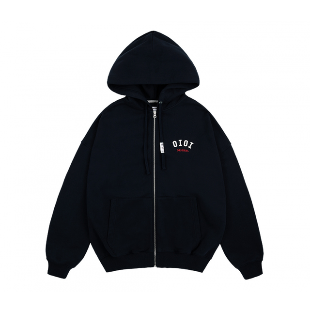 5252 By Oioi Original Hood Zipup Navy 正規品 韓国 ブランド パーカー Bonz 韓国ブランド 代行