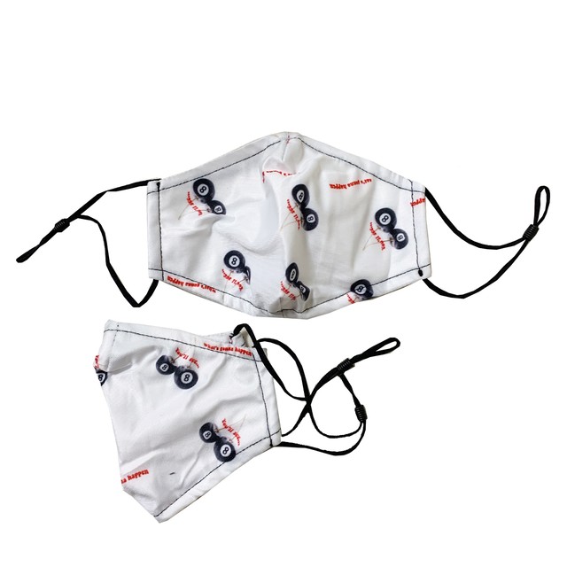Cherry Eight Ball Washable Mask