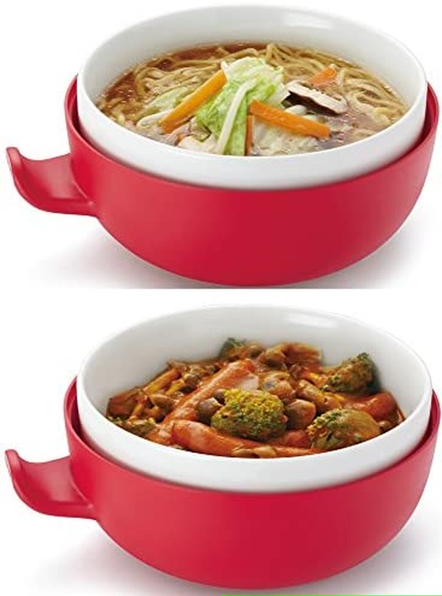 Jpcs ティファール 電子レンジ専用 鍋 ボール クイックボウル レッド キッチンツール K301 Az Japan Classic Store