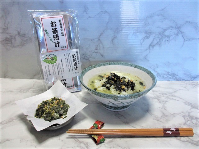 販売個数25 000食超 お茶屋さんが本気で作ったお茶漬けはいかがですか お茶の愛葉園