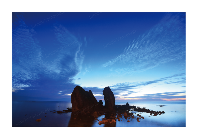 原始の大地 知床 風景 A5サイズ6枚セット 写真家 山本 純一