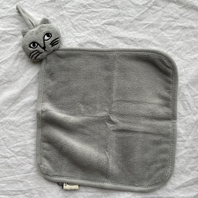 お子様用にしても自分用にしても可愛くて癒される松尾ミユキさんの猫のループタオル