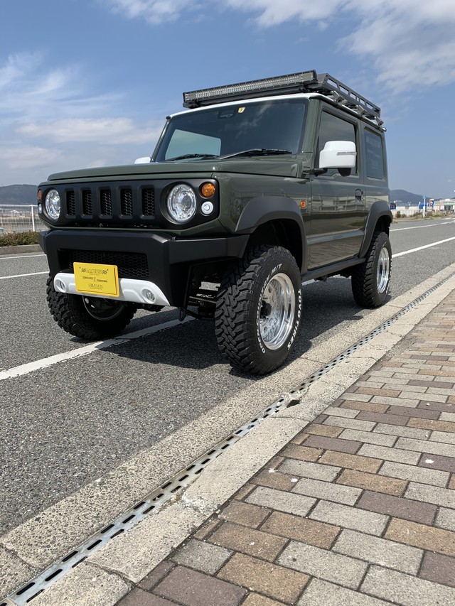 Odk40ミリオーバーフェンダー マッドブラック塗装済 Jb64 新型ジムニー Odk Style