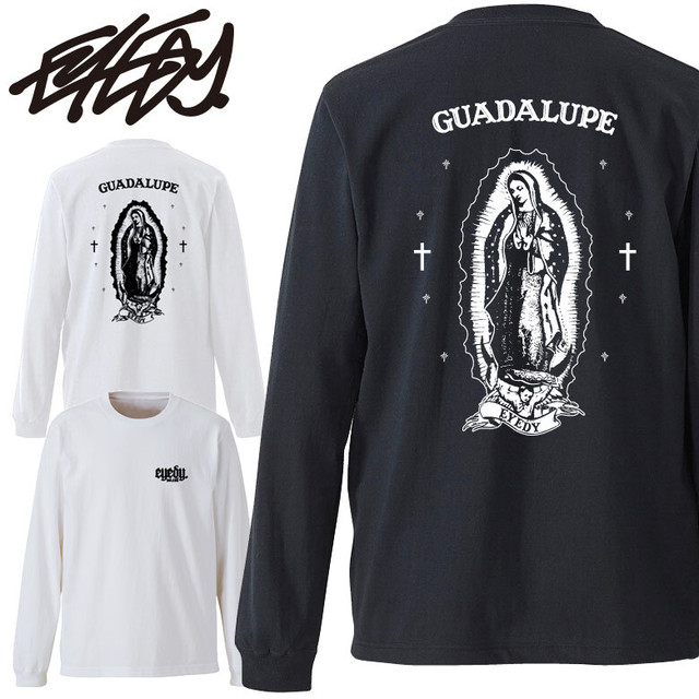 Eye Ltm0 Eyedy アイディー 大きいサイズ メンズ ロングtシャツ ロンt Guadalupe ブランド M L Xl Xxl Xxxl セレクトショップ P C H