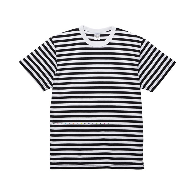 【NEW】ボーニャー 猫庭Tシャツ2021(1.2cmピッチ) 厚さしっかり5.6オンス ★送料無料‼