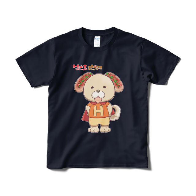 愛犬キャラクター ホットドッグ Tシャツ オリジナルファッション 雑貨店 ホットドッグ