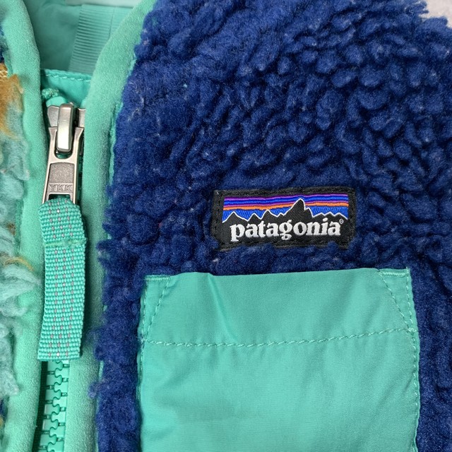 Patagonia パタゴニア ベビー レトロx ボアベスト ベスト キッズ 子供 12 18m 80 90cm D06 Used品 Etc