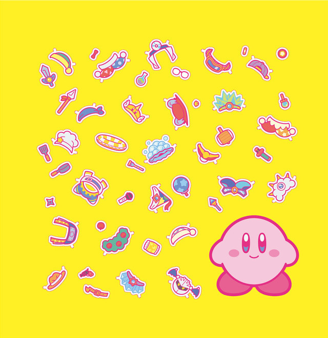 星のカービィ KIRBY MUTEKI! SUTEKI! CLOSET ハンドタオル / エンスカイ
