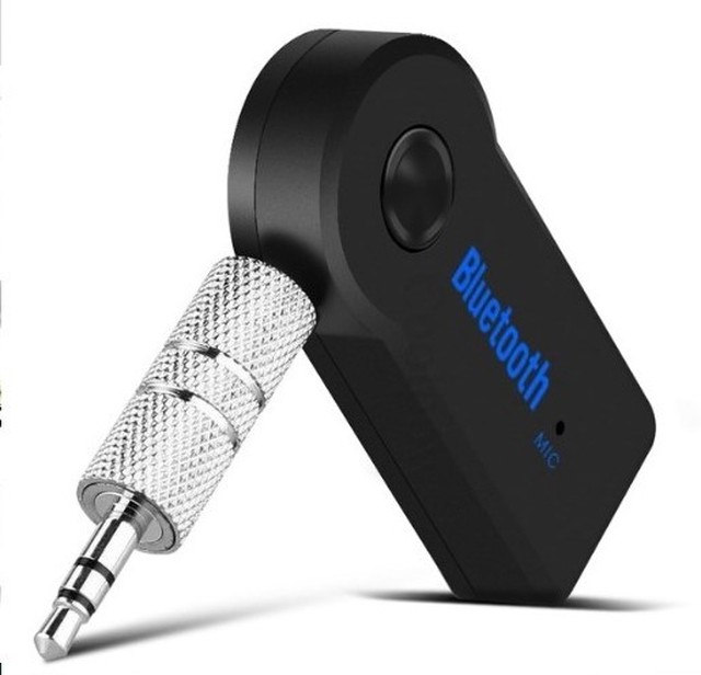 3.5mm AUX Wireless Bluetooth 4.2 Audio Stereo Car Music Receiver Adapter Mic