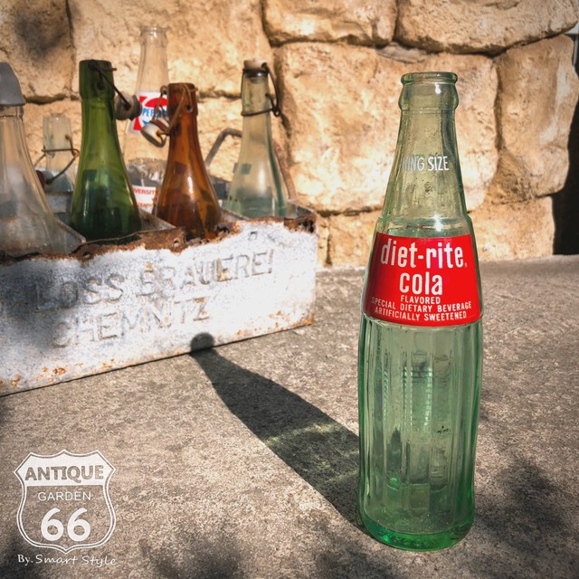 1960 S Usa ヴィンテージ Diet Rite Cola オールドボトル グリーンガラス ダイエットコーラ 12oz I 138 007 Antique Style アンスタ アメリカ買付けのヴィンテージ アンティークのおみせ