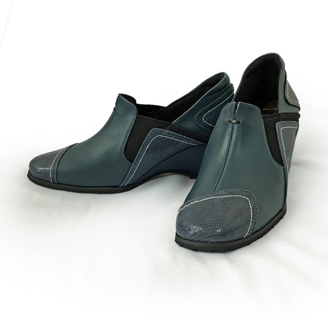 Ts2851 コンフォートシューズ 5581 青 小さいサイズの婦人靴専門店 Unishoes ユニシューズ