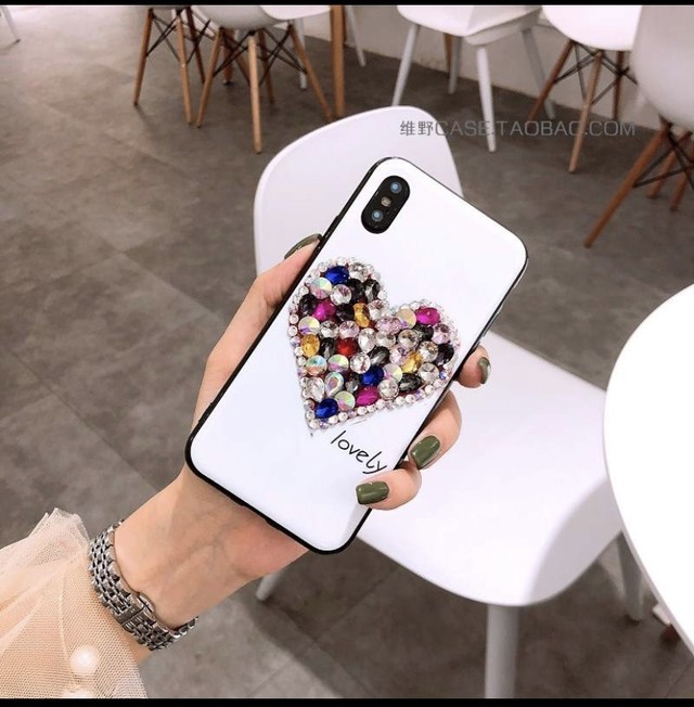 Iphoneケース カバー 美シルエット ハート キラキラ 大人可愛い Dress Sugar Moon