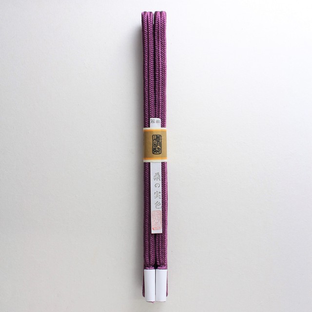 桑の実色 No 134 有職組紐 道明 組紐 帯締め