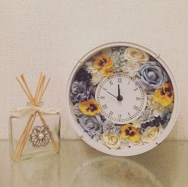 Flower Clock 花時計 オリジナルオーダーでお作りします Seeds Garden