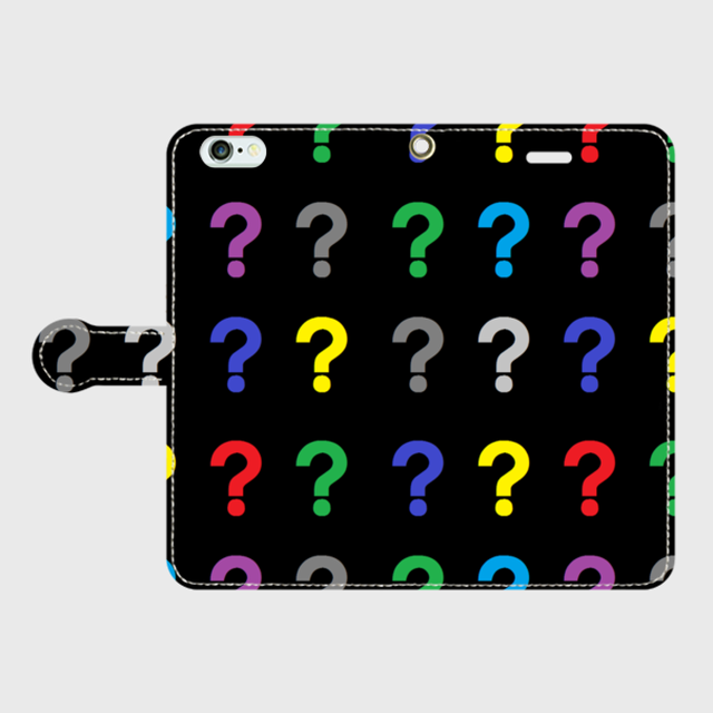 ほとんどクイズチャンネル 手帳型iphoneケース 6plus 6splus用 ほとんどクイズチャンネル公式ショップ