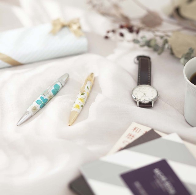 Tfb Flower Pen 紫陽花 あじさい 水色 F Style ステーショナリー