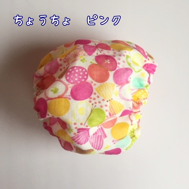 スヌード ちょうちょ ピンク ハンドメイド雑貨 おまめ スヌード ちょうちょ ピンク ハンドメイド雑貨 おまめ