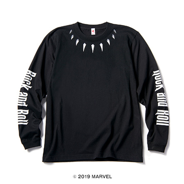 BLACK PANTHER LONG SLEEVE T ( BLACK ) ブラックパンサー ロングスリーブT ブラック / rockin'star ( ロッキンスター )