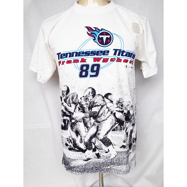 Nfl Frank Wycheck ビンテージ テネシー タイタンズ Tennessee Titans Tシャツ 半袖tシャ M L Xl 1350 Makast