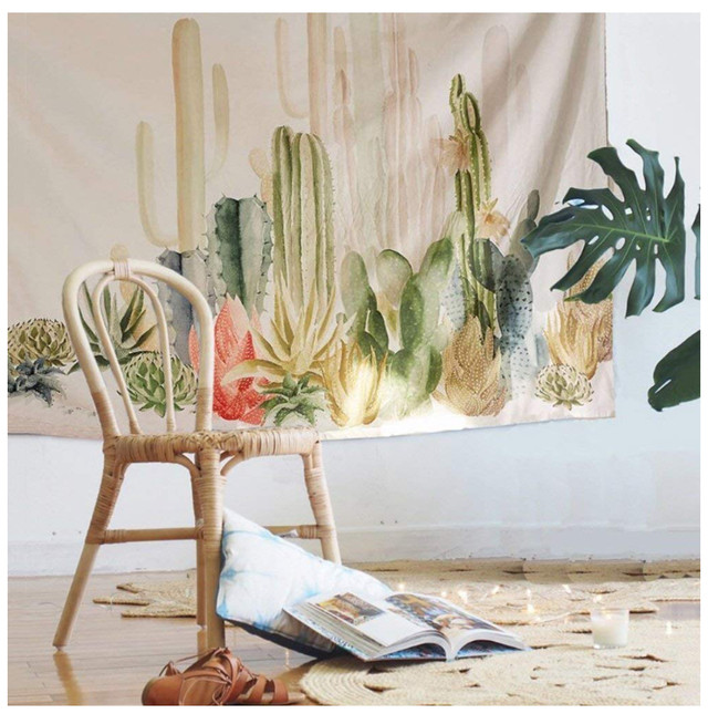 即納 ボヘミアン サボテン タペストリー ネイティブ オルテガ インテリア雑貨 壁掛け テーブルクロス ヒトデ スターフィッシュ ビーチ ロンハーマン サーフ 髪 Shiiha