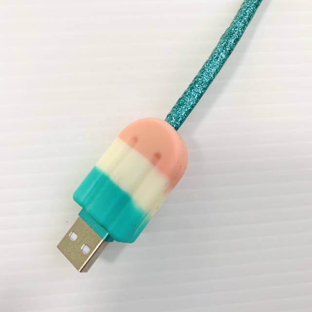 スマホ充電器カバー Icecream