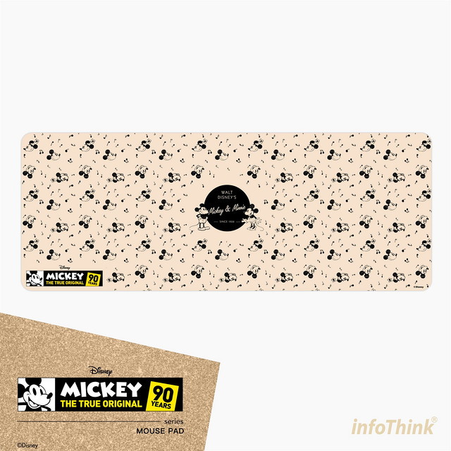 Infothink マウスパッド Mouse Pad ディズニー Disney ミッキーマウス Mickey Mouse レトロ Retro Imousepad Retro E Qualia イークオリア