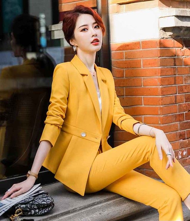 スーツ セット 大きいサイズ レディース パンツスーツ レディース おしゃれ スーツ パンツ ママスーツ セット 通勤服 Ol ビジネス 通勤 2点セット ピンク マーメード An Allure