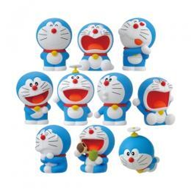 ドラえもん ソフビパペットマスコット【1BOX 10パック入り】 / エンスカイ
