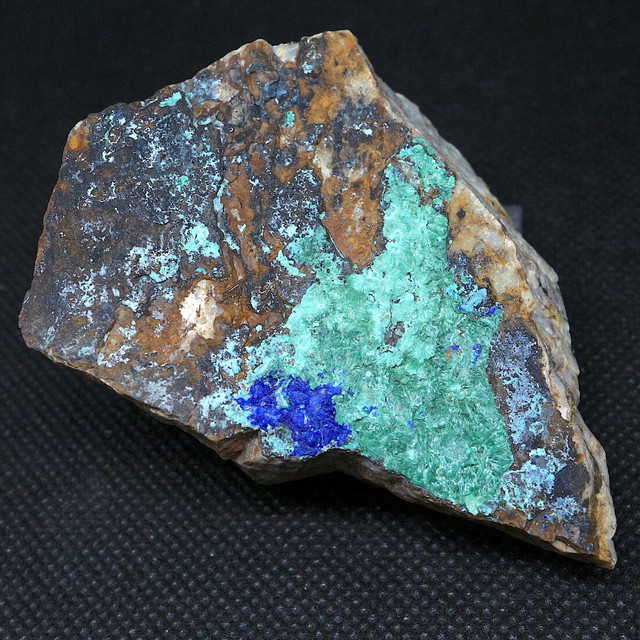 カリフォルニア産 アズライト アジュライト 108,7g 原石 鉱物 標本 AZR011 パワーストーン 天然石 | American