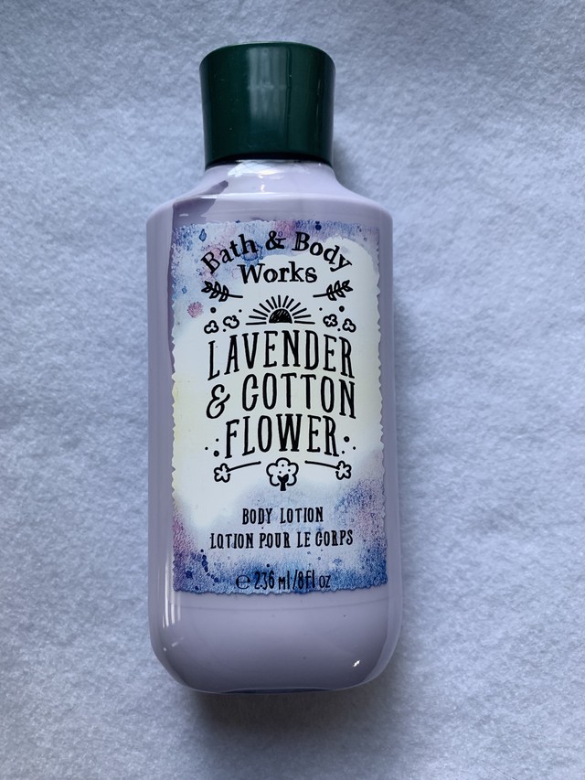 日本未上陸 Bath Body Works Body Lotion Lavender Cotton Flower Qurofune