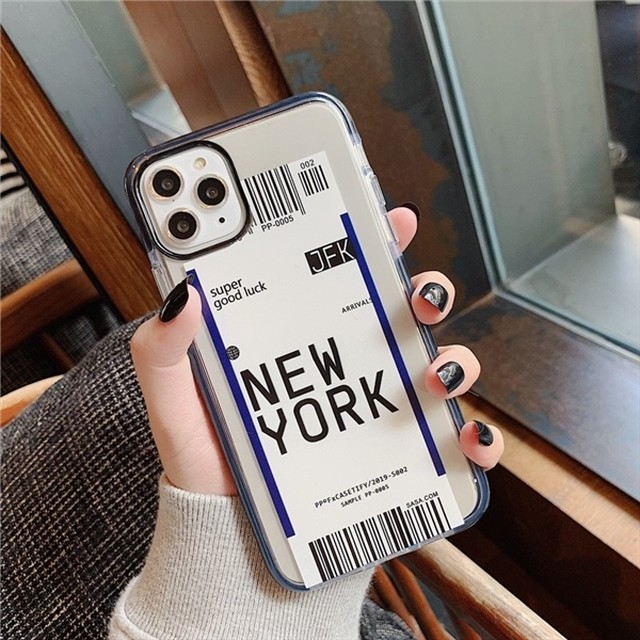 Iphoneケース クリア 航空券 エアポートチケット 飛行機 海外旅行 個性的 ユニセックス おしゃれ おもしろい かわいい おもしろい かわいい カバー スマホケース ソフトケース 7 8 7plus 8plus X Xs Xsmax Xr 11 11pro 11promax プレゼント メンズ レディース Laff