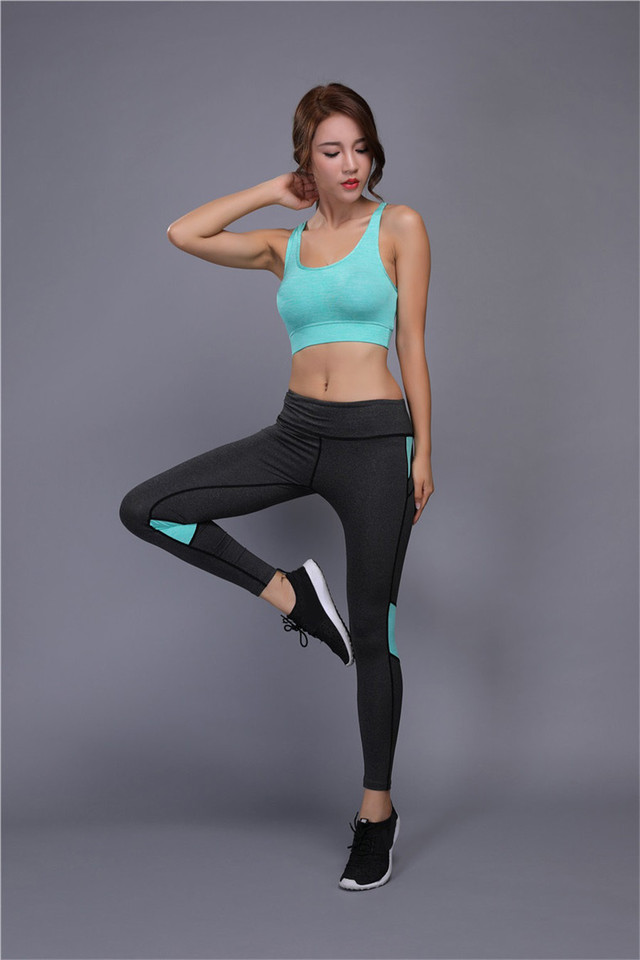 選べる5色 レディース スポーツブラ ストレッチパンツ セットアップ 上下セット スポブラ ヨガウェア ジョギングウェア フィットネスウェア スポーツウェア レギンスパンツ ボトムス スタイリッシュ 伸縮性 キュットネス