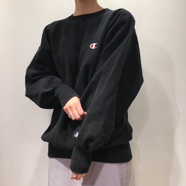 champion sweater big logo 90