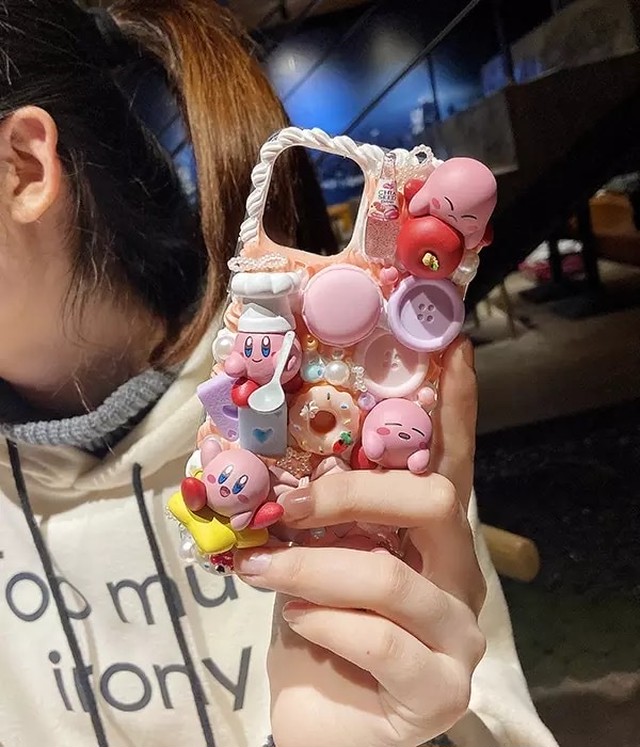 お取り寄せ商品 スマホケース Iphoneケース デコレーション 原宿 ゆめかわいい キャラクター マカロン Candy Melts