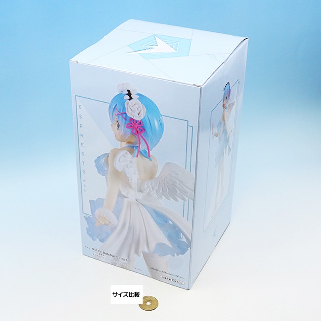 Re ゼロから始める異世界生活 Espresto Est Clear Dressy レム アニメ リゼロ Rem クリア ドレシー ドレス 羽 翼 グッズ 全1種 プライズ バンプレスト ポスターおまけ付き お宝市場ｂａｓｅ店 フィギュア ガチャガチャ ガチャポン 食玩 プライズ アニメ