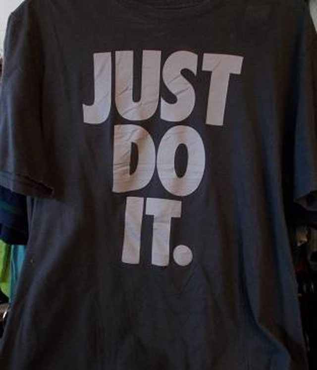Nikeナイキjust Do Itシンプルtシャツサイズlチャコールグレー Steezy Used Clothing全品送料無料 値下げ交渉可能です