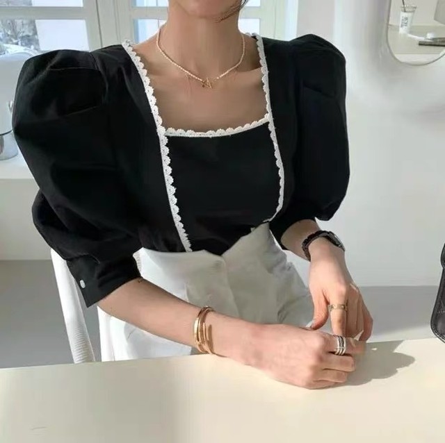 puff sleeve tops