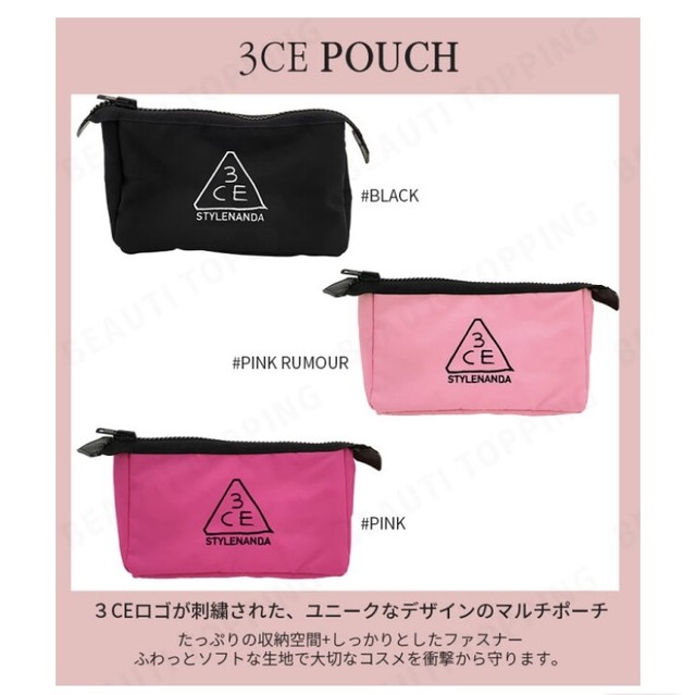 3ce ポーチ オリジナルサイズ Banner