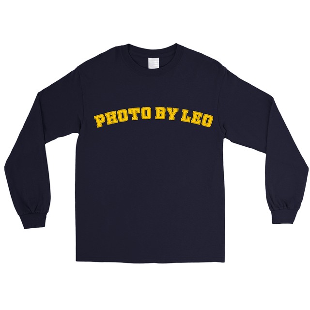 【Photo by Leo】University Logo Long Sleeve