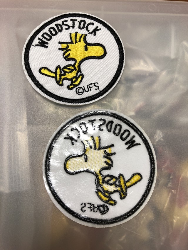 在庫一掃 ウッドストック ワッペン スヌーピー 3939shop