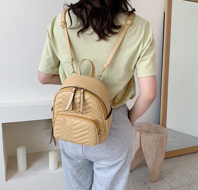 ミニバッグ ミニマリスト リュック チャック レディース 0v A La Mode バッグ専門店