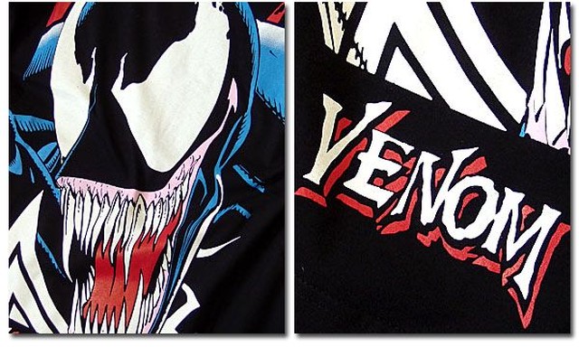 半袖 Tシャツ カットソー トップス メンズファッション 大人気 アメコミ Marvel マーベル スパイダーマン 悪役キャラ ヴェノム 迫力満点 1004 Eplus815 Tre Fiore