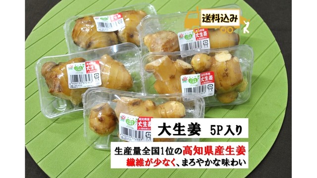 大生姜 5パック
