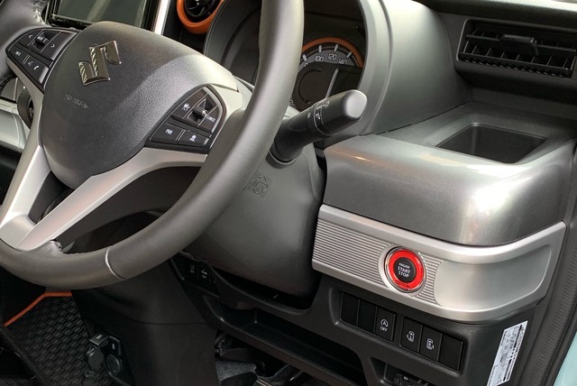 Suzuki スペーシア Mk53s スタートボタン プッシュスタートリング ギア カスタムにもok factory